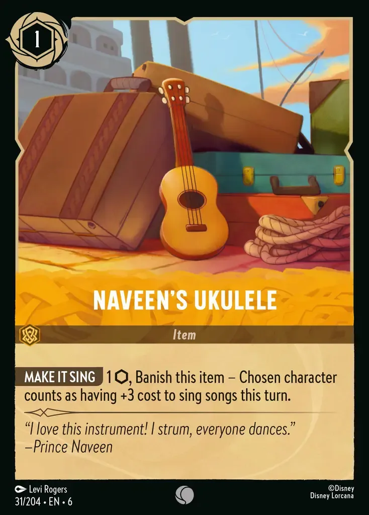 Naveen's Ukulele · Azurite Sea 31/204