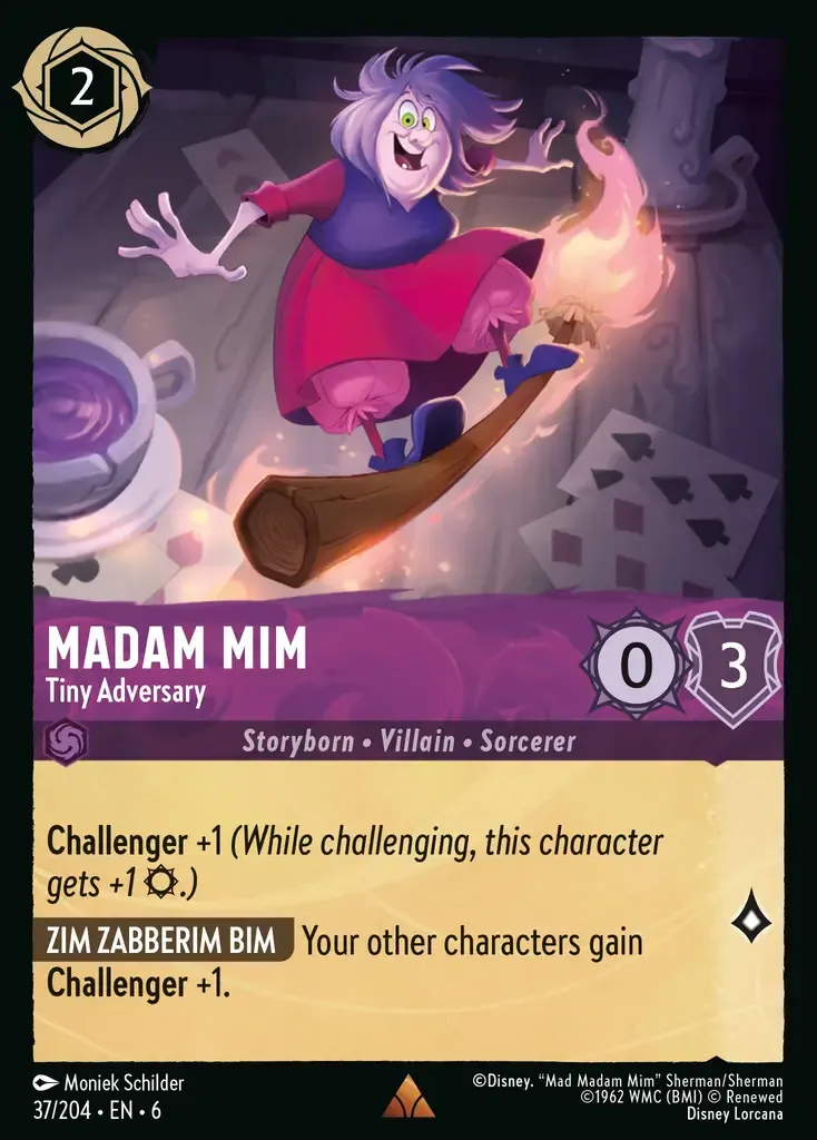 Madam Mim - Tiny Adversary · Azurite Sea 37/204
