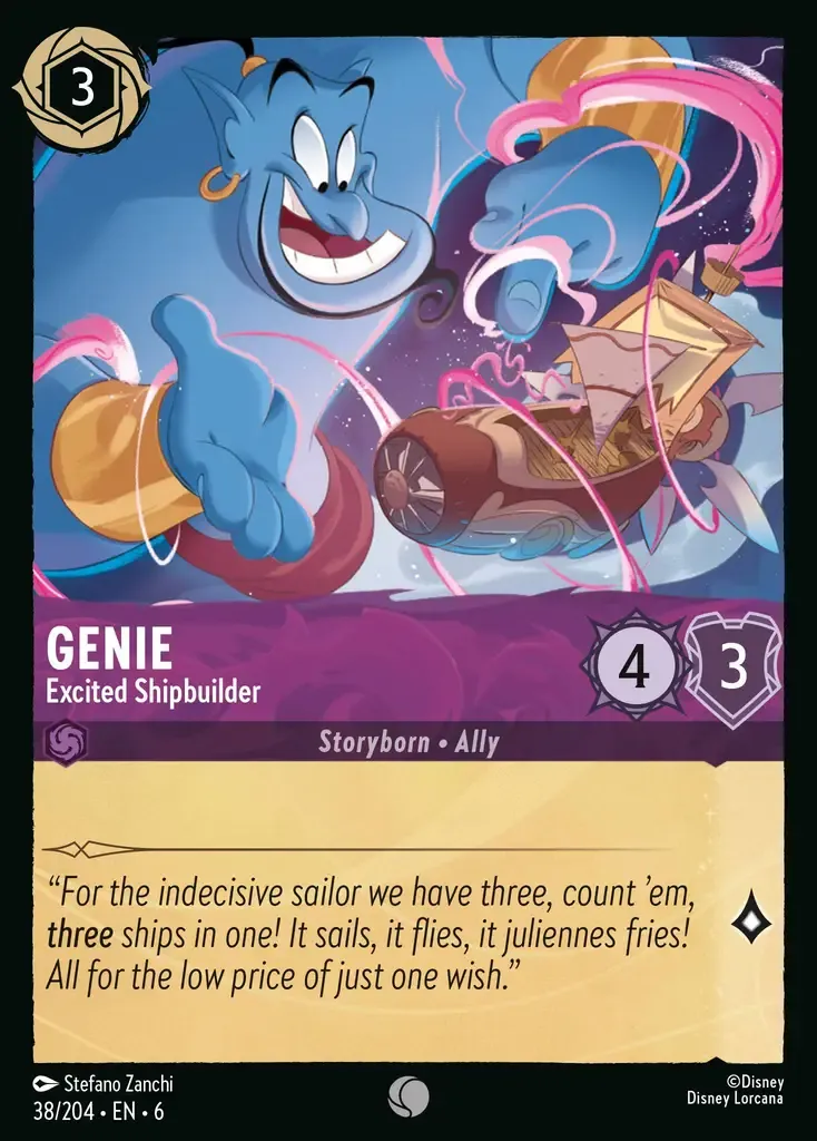 Genie - Excited Shipbuilder · Azurite Sea 38/204