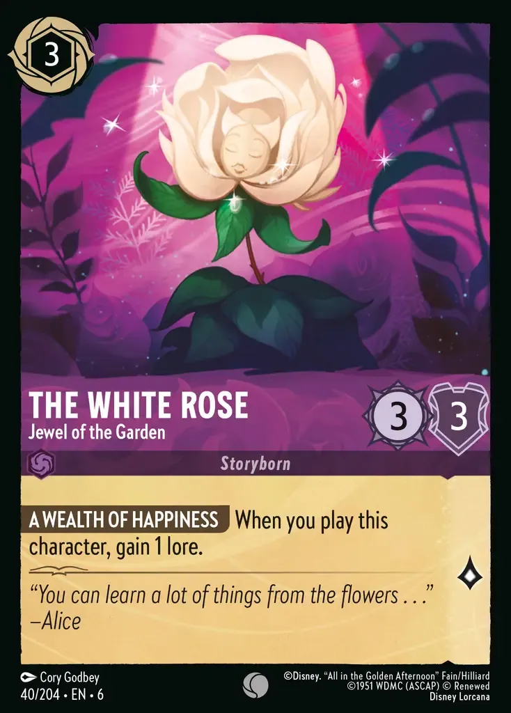 The White Rose - Jewel of the Garden · Azurite Sea 40/204