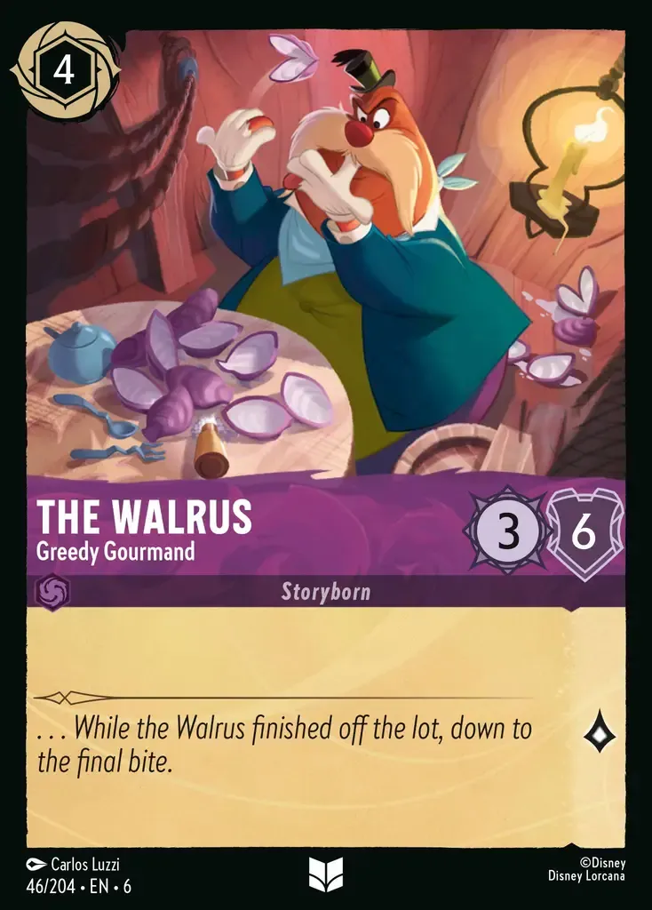 The Walrus - Greedy Gourmand · Azurite Sea 46/204