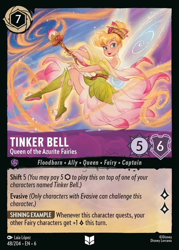 Tinker Bell - Queen of the Azurite Fairies · Azurite Sea 48/204