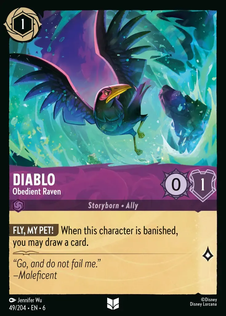 Diablo - Obedient Raven · Azurite Sea 49/204