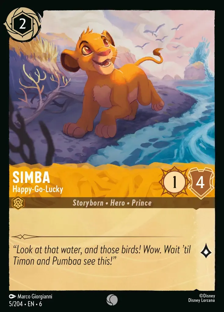 Simba - Happy-Go-Lucky · Azurite Sea 5/204