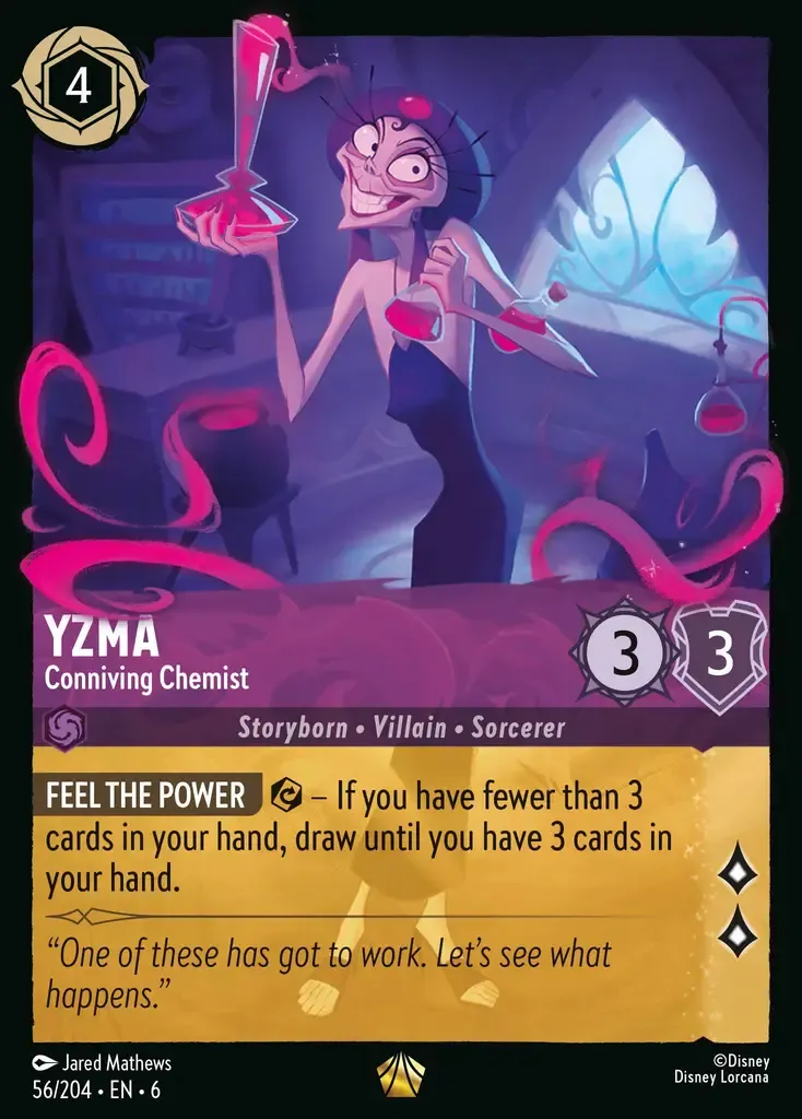 Yzma - Conniving Chemist · Azurite Sea 56/204
