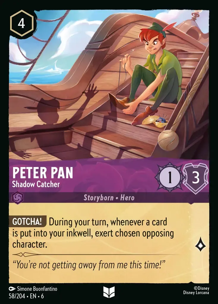 Peter Pan - Shadow Catcher · Azurite Sea 58/204