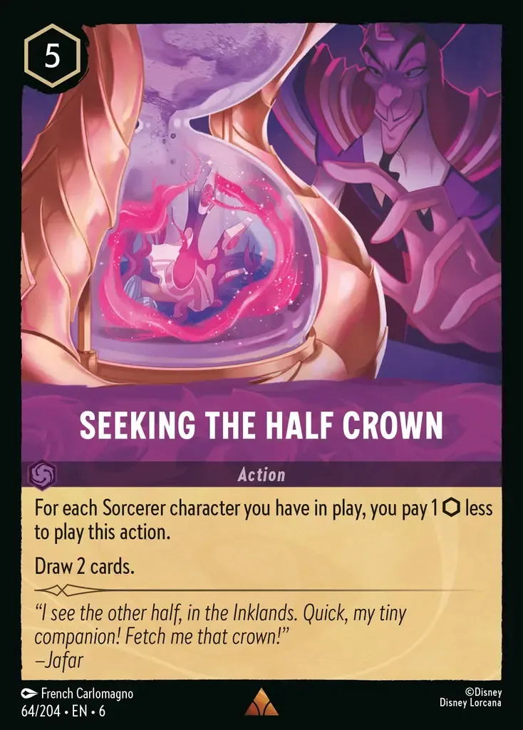Seeking the Half Crown · Azurite Sea 64/204