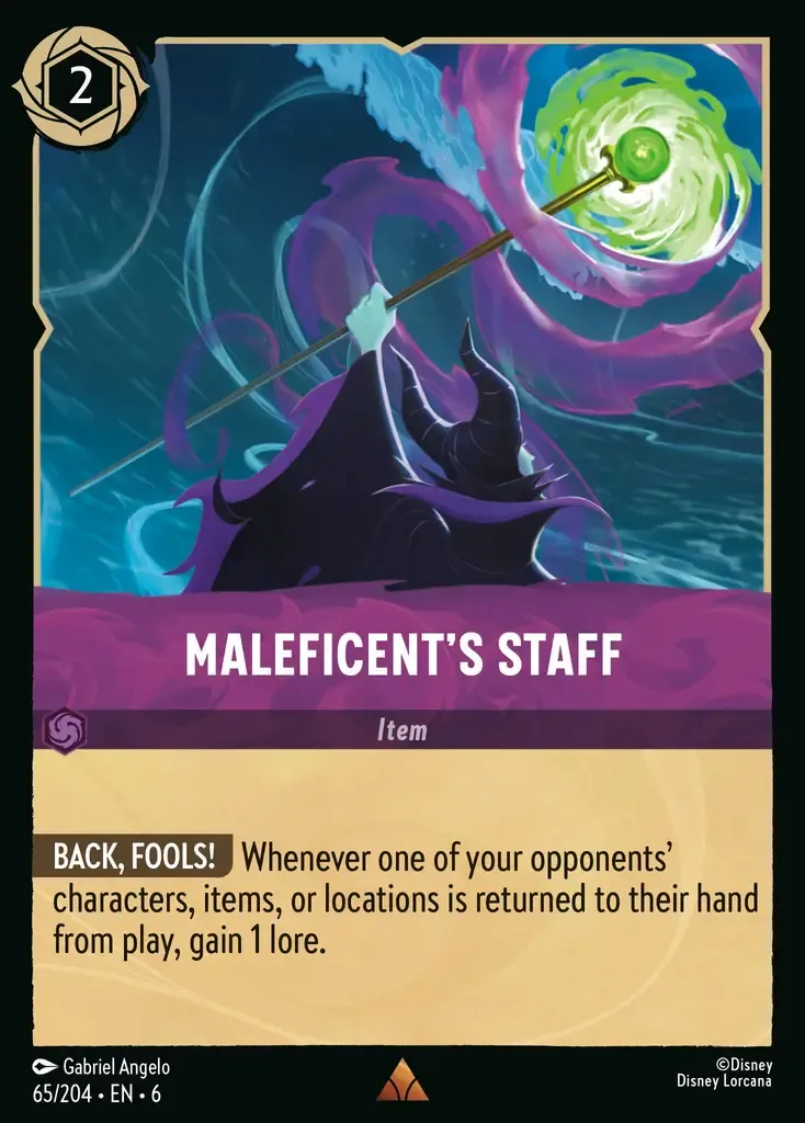 Maleficent's Staff · Azurite Sea 65/204