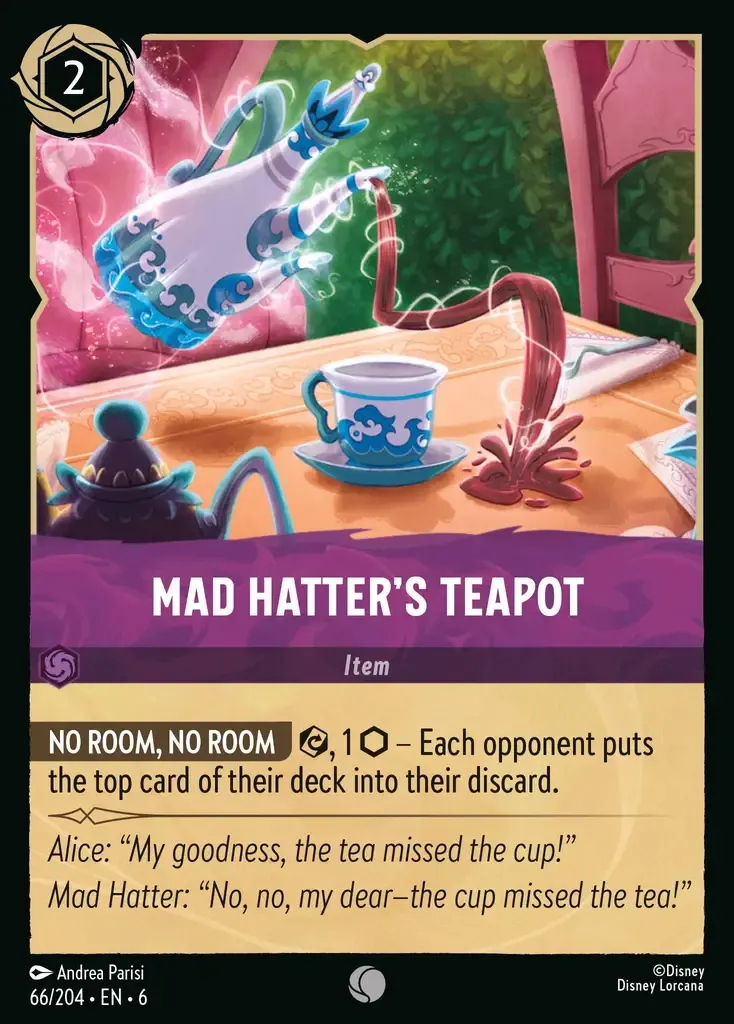 Mad Hatter's Teapot · Azurite Sea 66/204