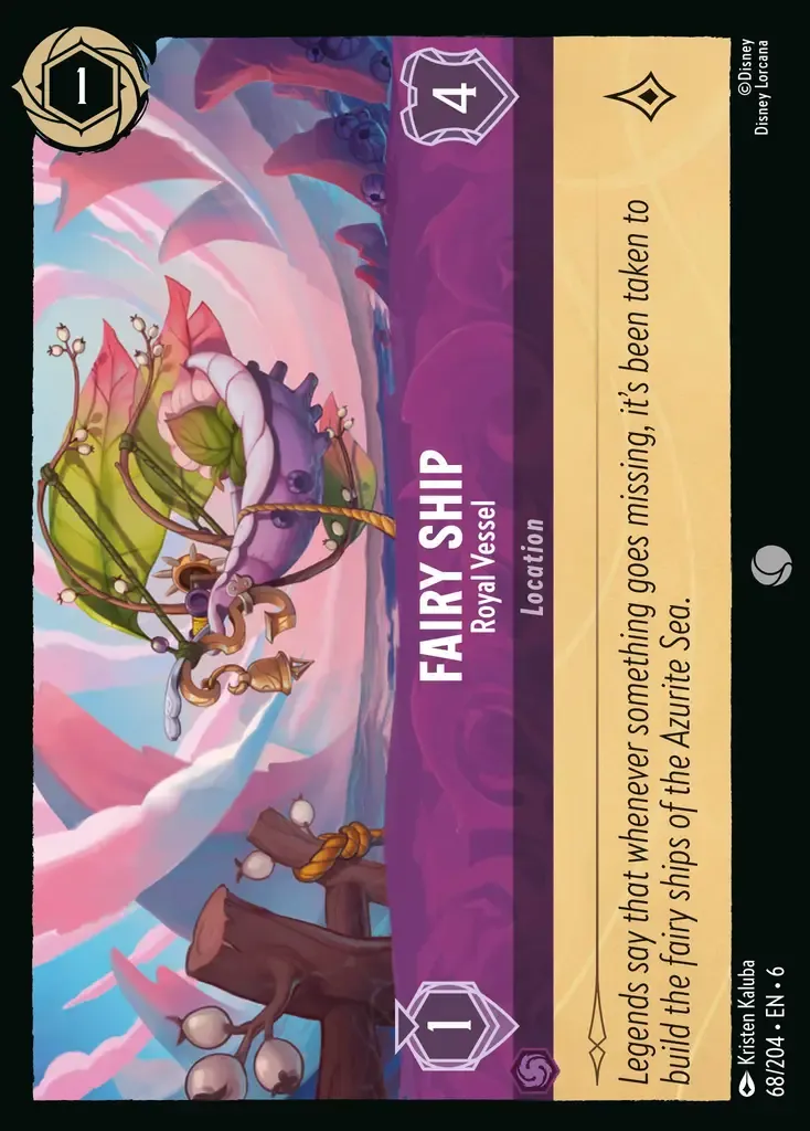 Fairy Ship - Royal Vessel · Azurite Sea 68/204