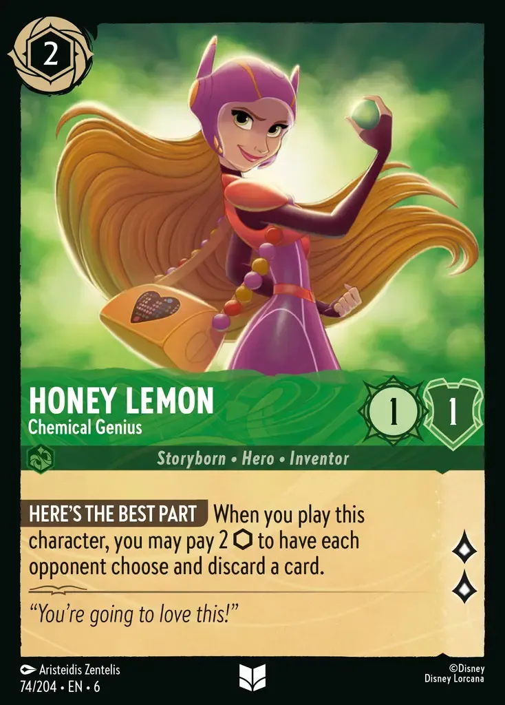 Honey Lemon - Chemical Genius · Azurite Sea 74/204
