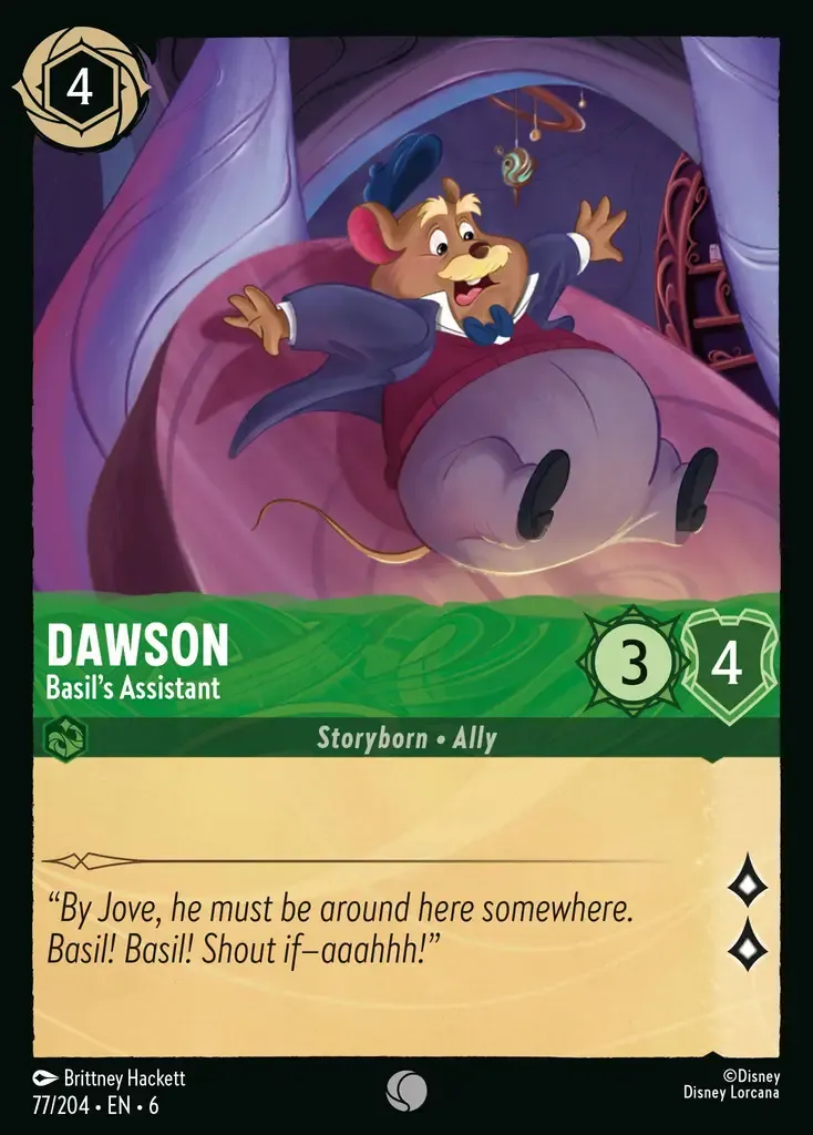 Dawson - Basil's Assistant · Azurite Sea 77/204