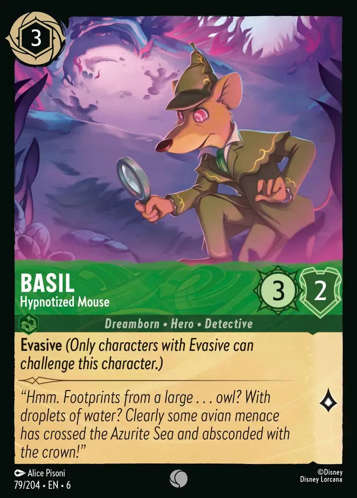 Basil - Hypnotized Mouse · Azurite Sea 79/204