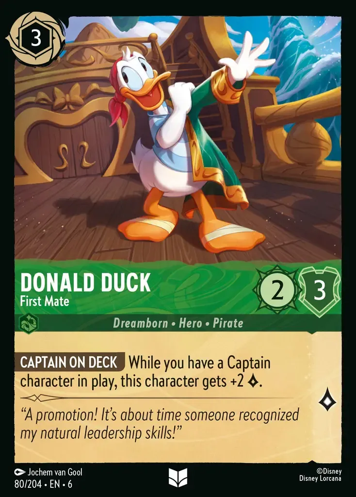 Donald Duck - First Mate · Azurite Sea 80/204