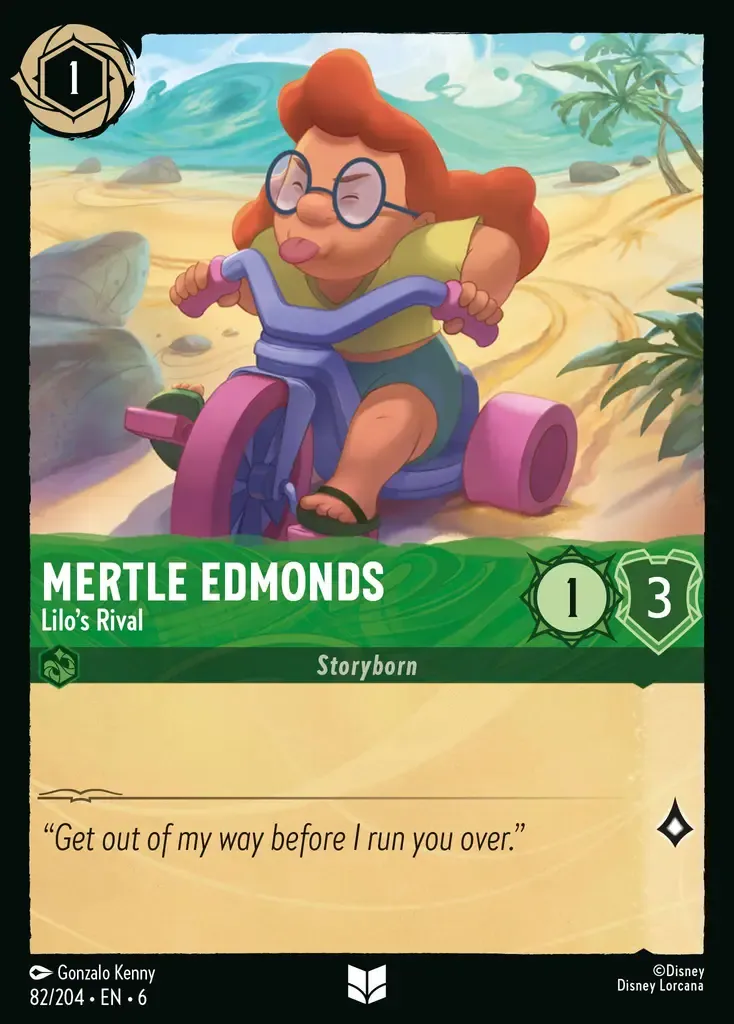 Mertle Edmonds - Lilo's Rival · Azurite Sea 82/204
