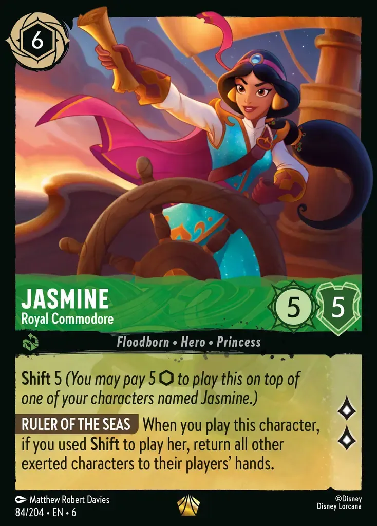 Jasmine - Royal Commodore · Azurite Sea 84/204