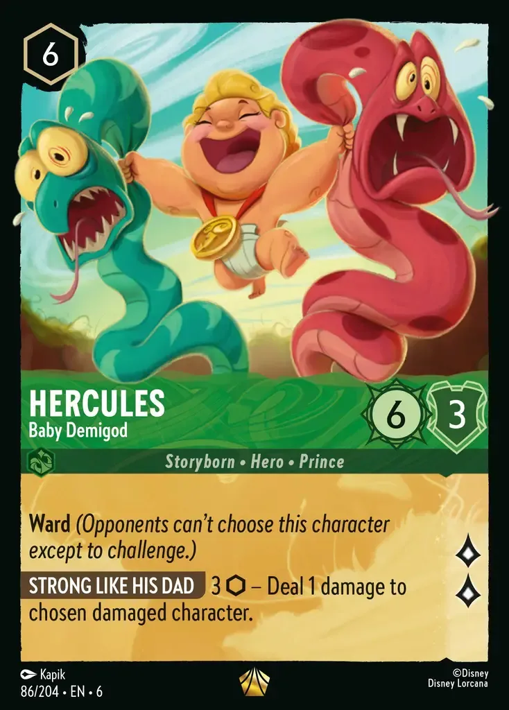 Hercules - Baby Demigod · Azurite Sea 86/204