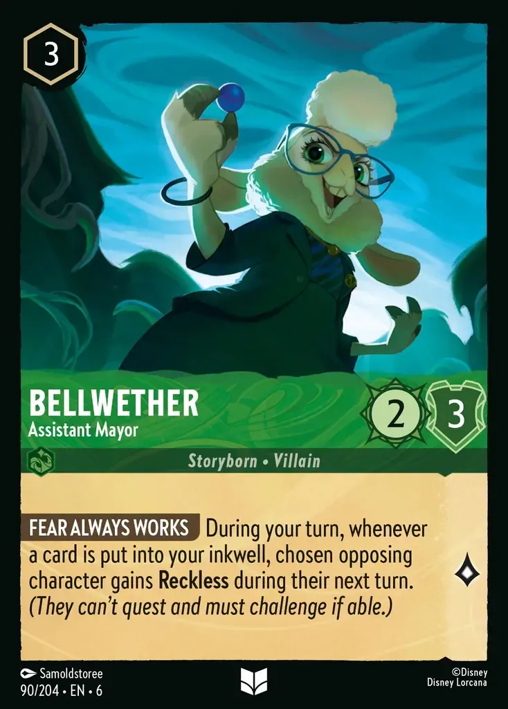 Bellwether - Assistant Mayor · Azurite Sea 90/204