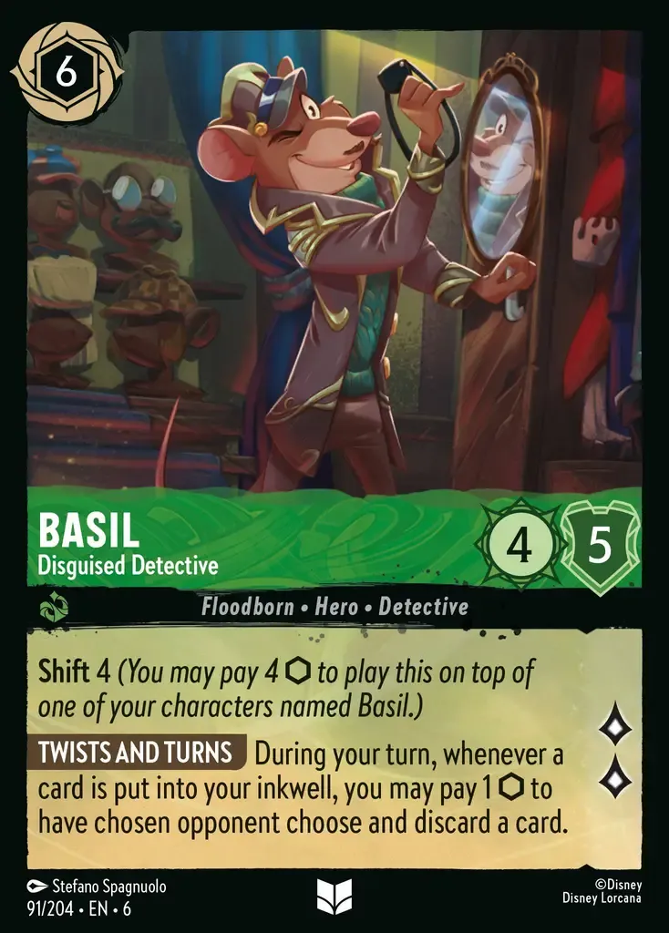 Basil - Disguised Detective · Azurite Sea 91/204