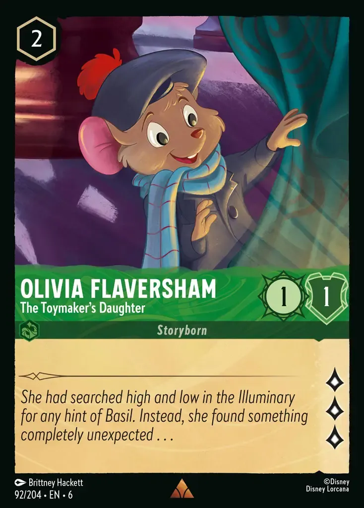 Olivia Flaversham - The Toymaker's Daughter · Azurite Sea 92/204