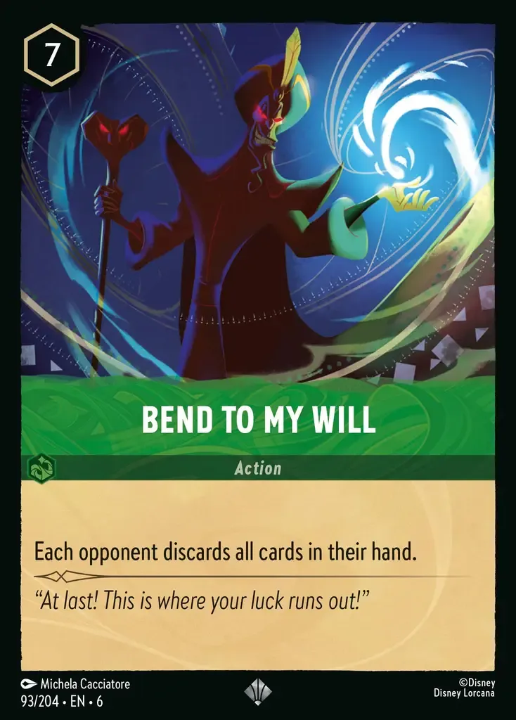 Bend to My Will · Azurite Sea 93/204