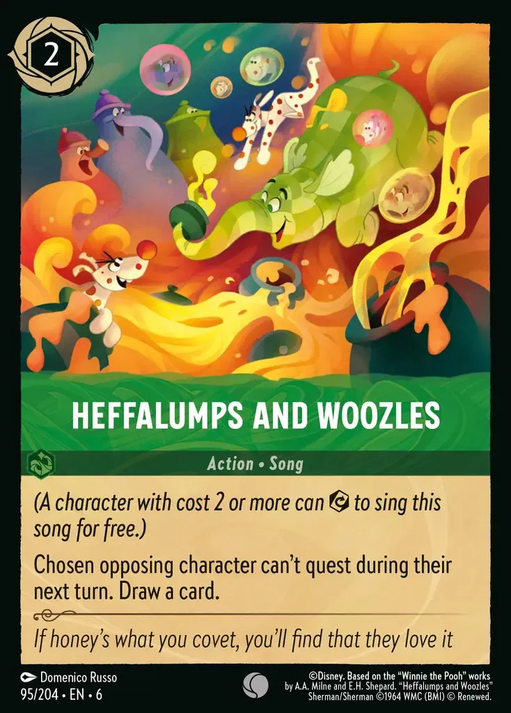 Heffalumps and Woozles · Azurite Sea 95/204