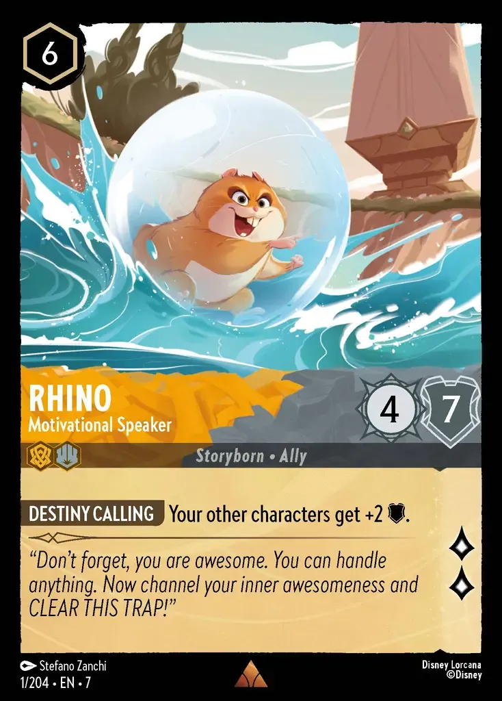 Rhino - Motivational Speaker · Archazia's Island 1/206