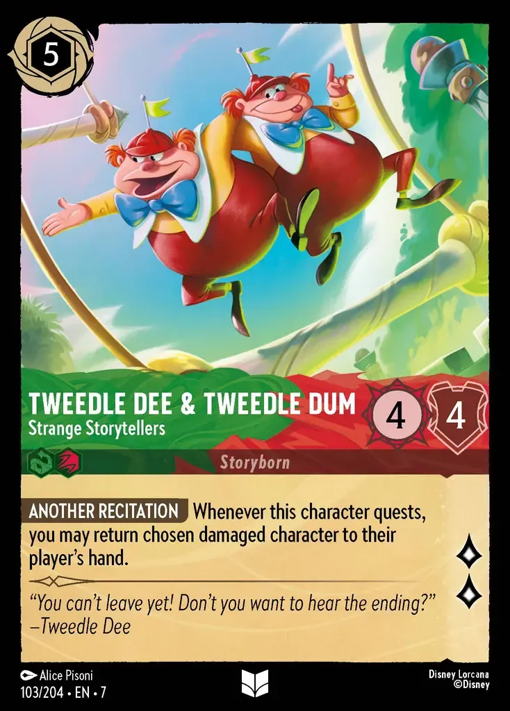 Tweedledee & Tweedledum - Strange Storytellers · Archazia's Island 103/206