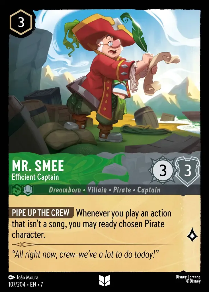 Mr. Smee - Efficient Captain · Archazia's Island 107/206