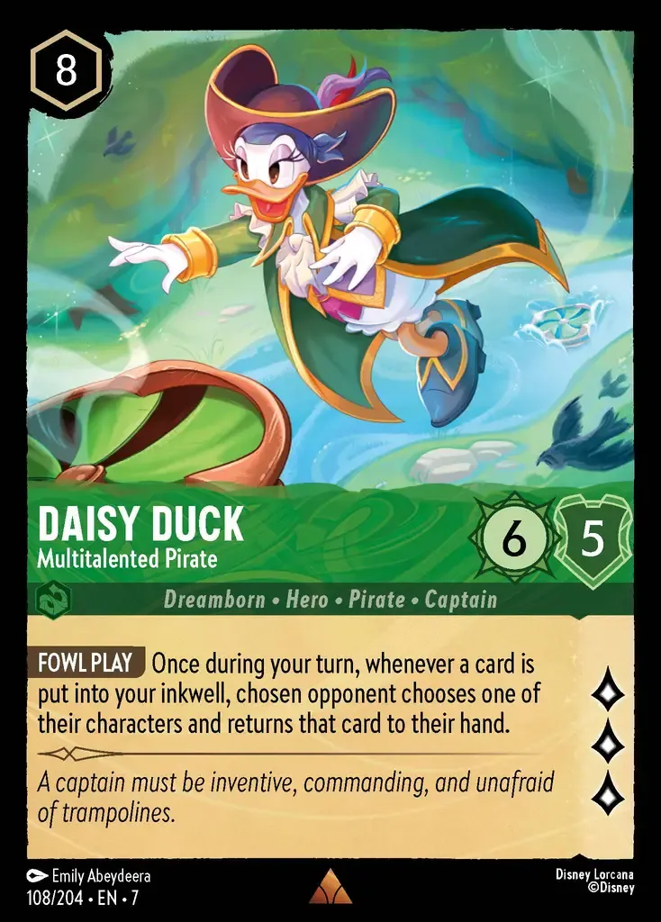 Daisy Duck - Multitalented Pirate · Archazia's Island 108/206
