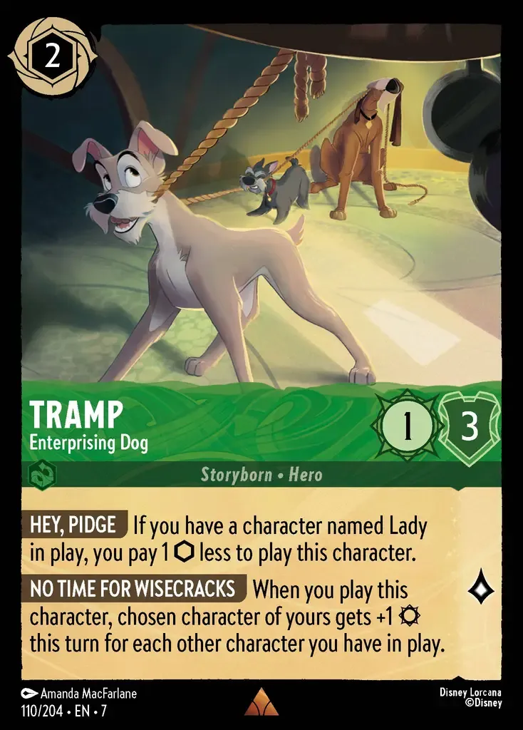 Tramp - Enterprising Dog · Archazia's Island 110/206