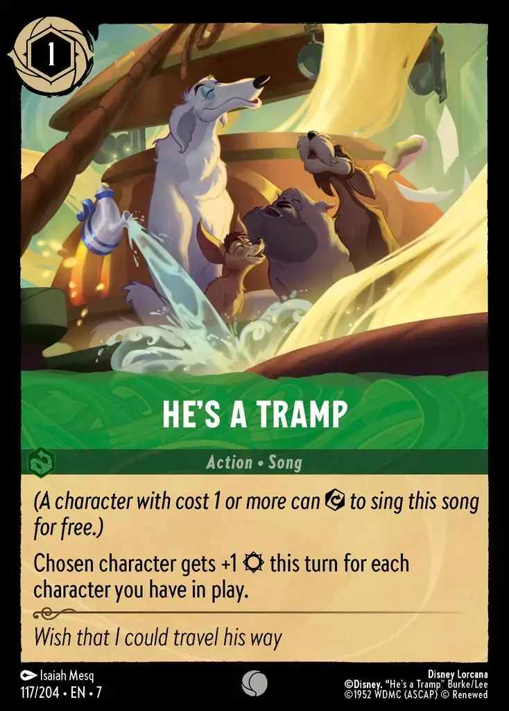 He's A Tramp · Archazia's Island 117/206
