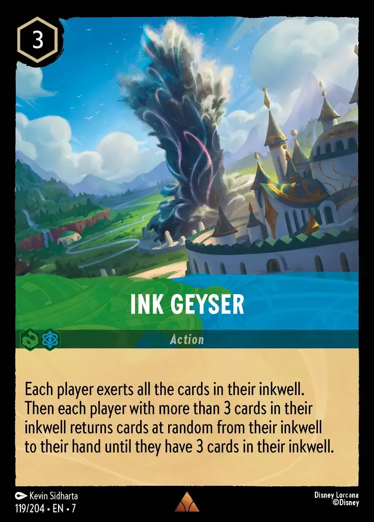 Ink Geyser · Archazia's Island 119/206