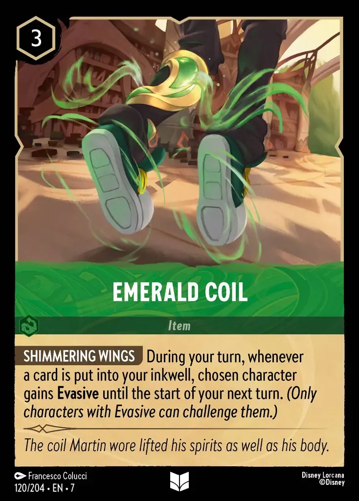 Emerald Coil · Archazia's Island 120/206