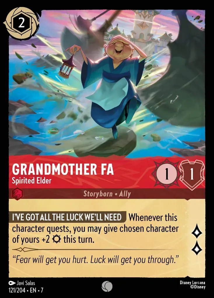 Grandmother Fa - Spirited Elder · Archazia's Island 121/206