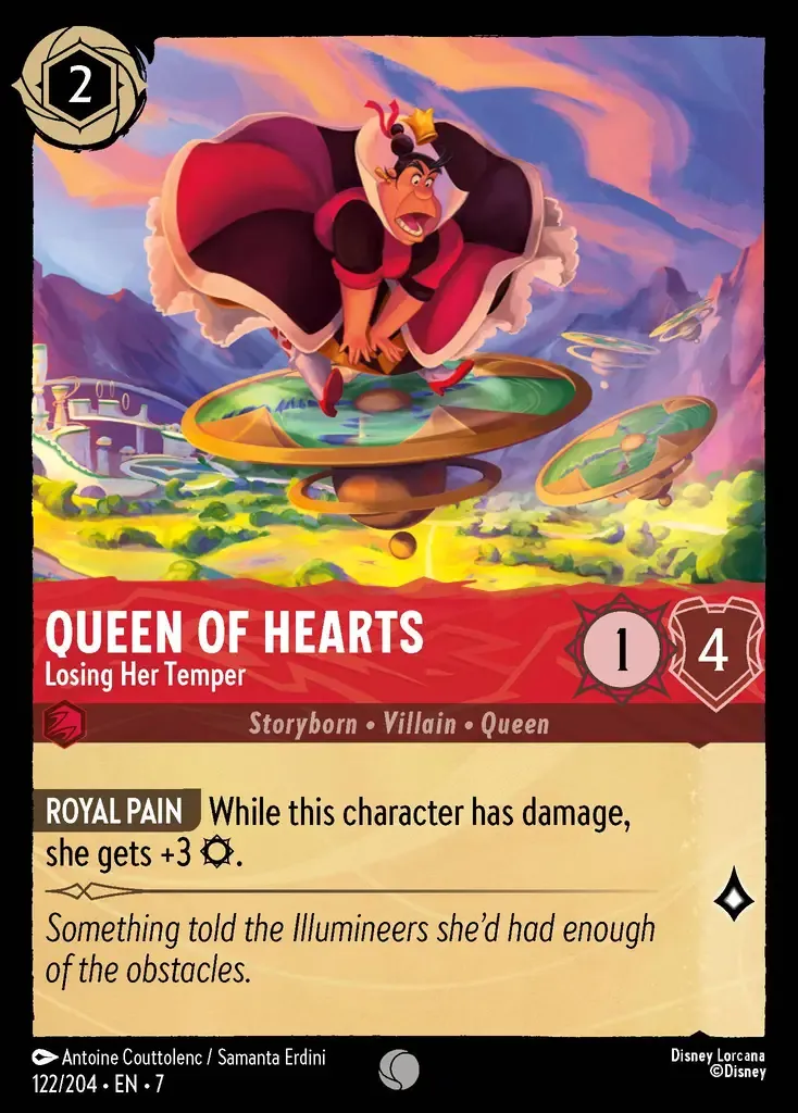 Queen of Hearts - Losing Her Temper · Archazia's Island 122/206