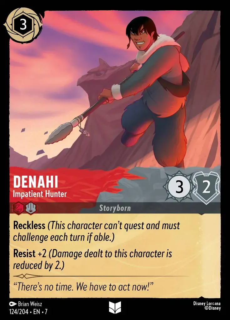 Denahi - Impatient Hunter · Archazia's Island 124/206