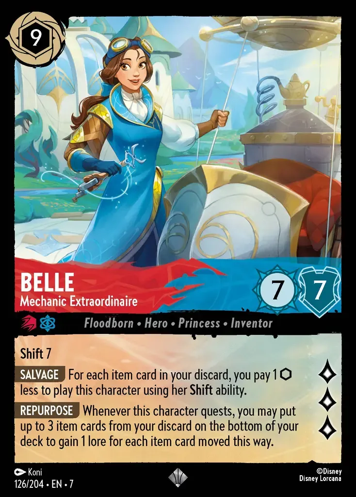 Belle - Mechanic Extraordinaire · Archazia's Island 126/206