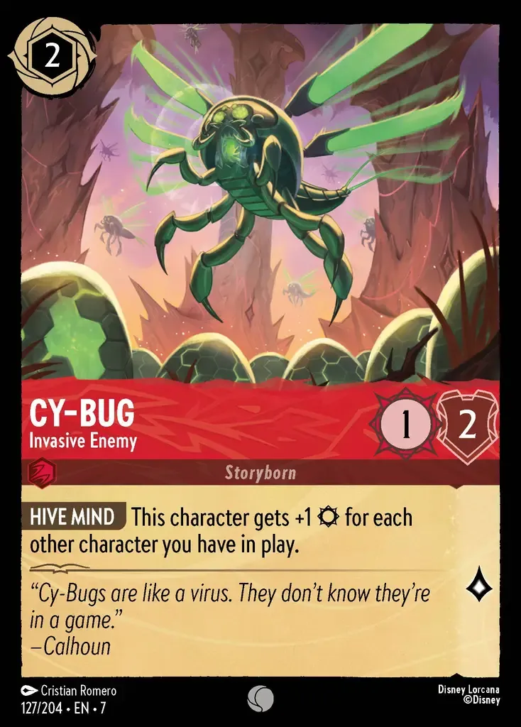 Cy-Bug - Invasive Enemy · Archazia's Island 127/206