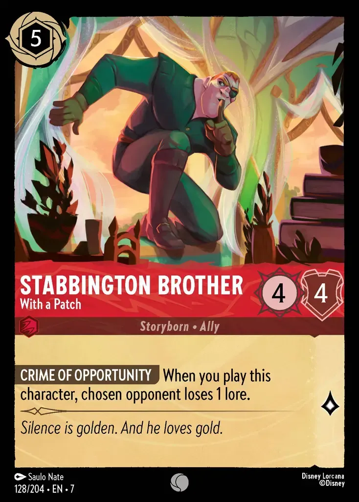Stabbington Brother - With a Patch · Archazia's Island 128/206