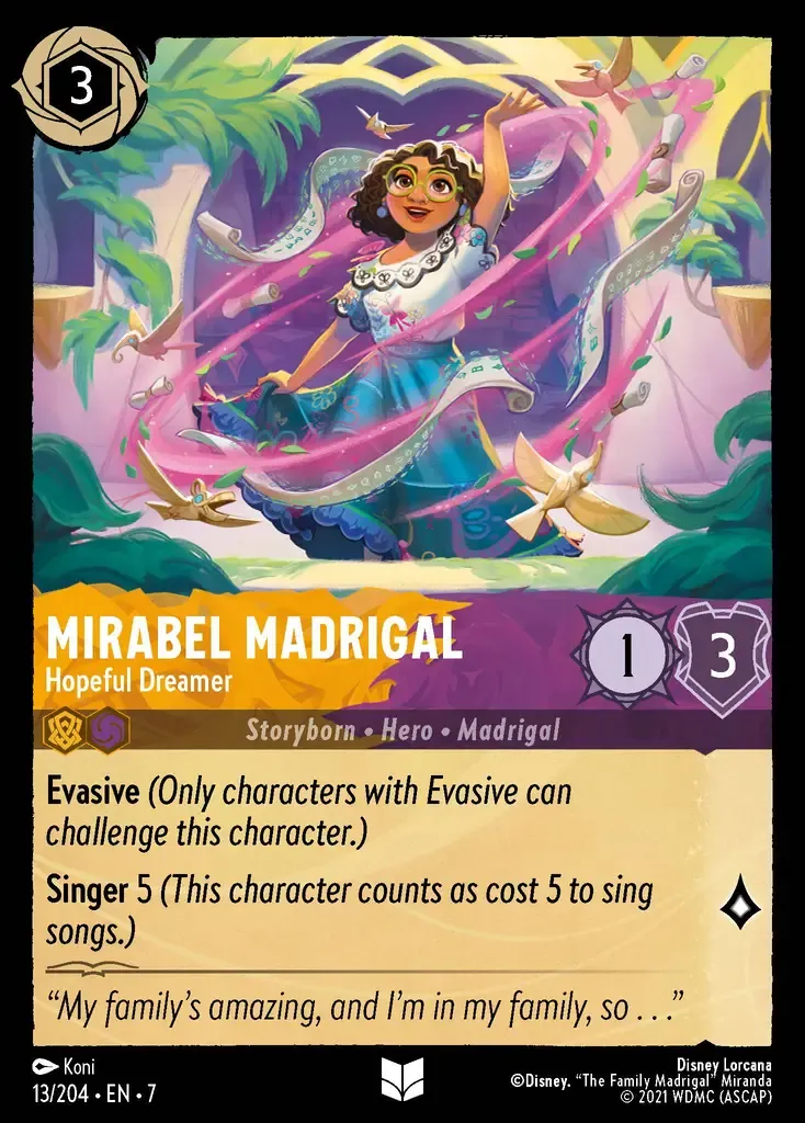Mirabel Madrigal - Hopeful Dreamer · Archazia's Island 13/206