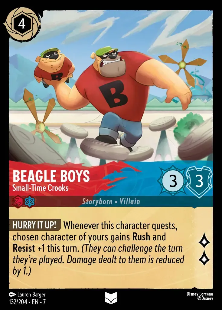 Beagle Boys - Small-Time Crooks · Archazia's Island 132/206