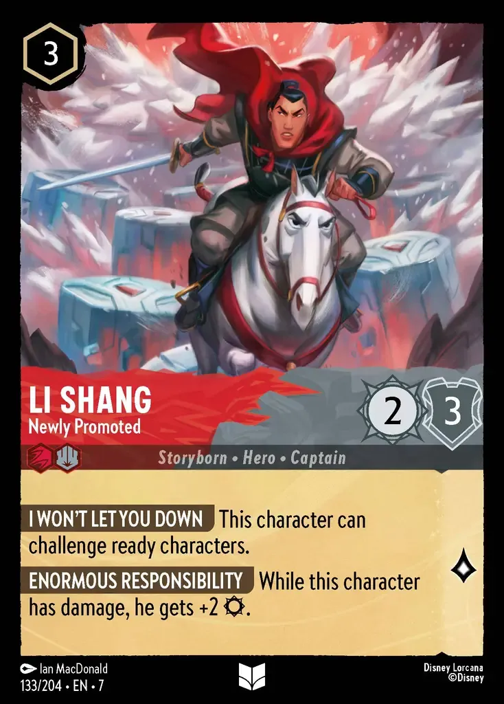 Li Shang - Newly Promoted · Archazia's Island 133/206