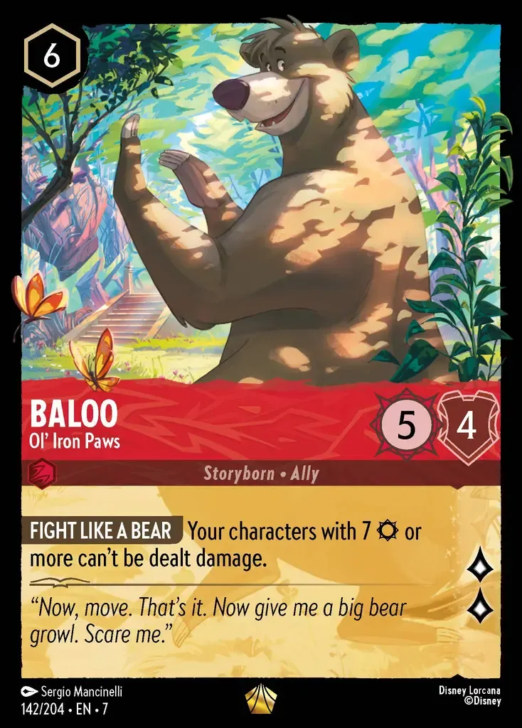 Baloo - Ol' Iron Paws · Archazia's Island 142/206
