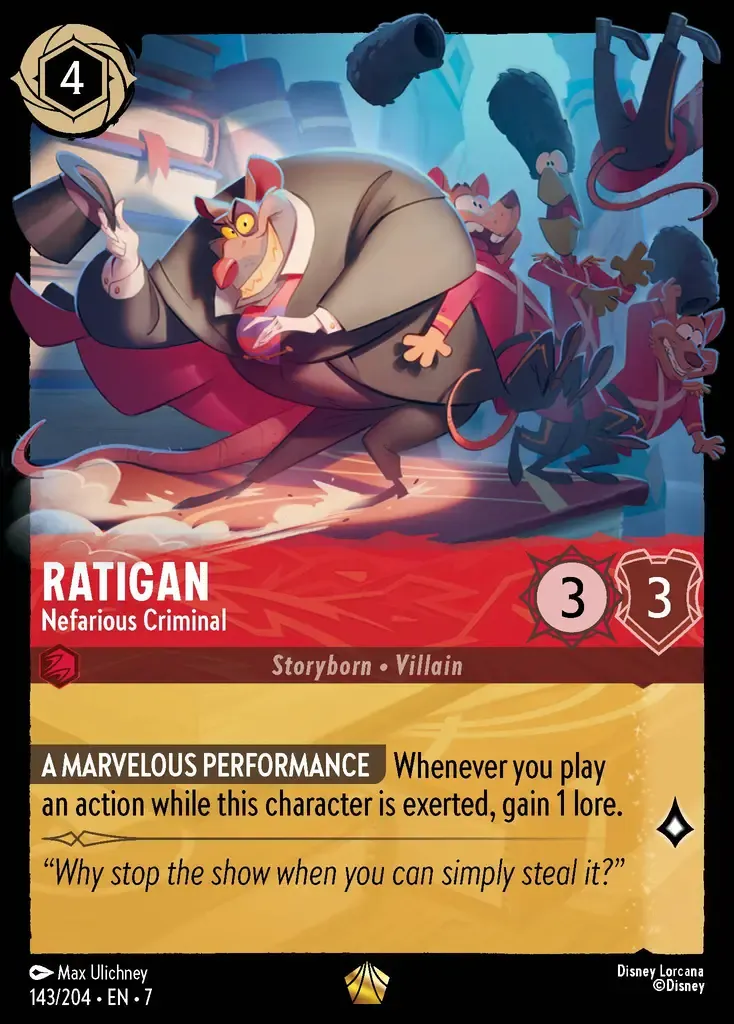 Ratigan - Nefarious Criminal · Archazia's Island 143/206