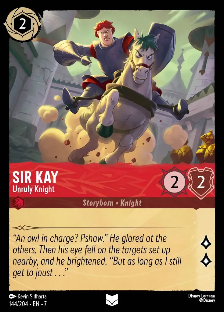 Sir Kay - Unruly Knight · Archazia's Island 144/206