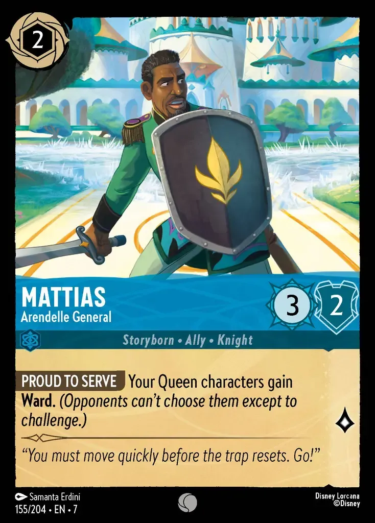 Mattias - Arendelle General · Archazia's Island 155/206