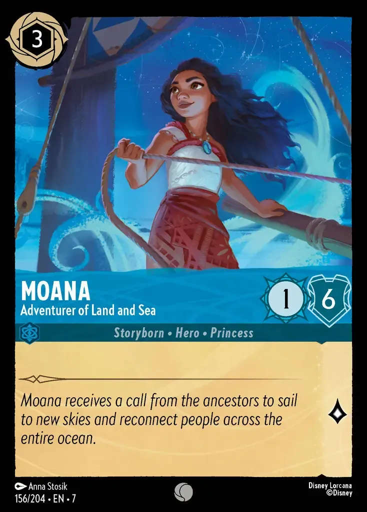 Moana - Adventurer of Land and Sea · Archazia's Island 156/206