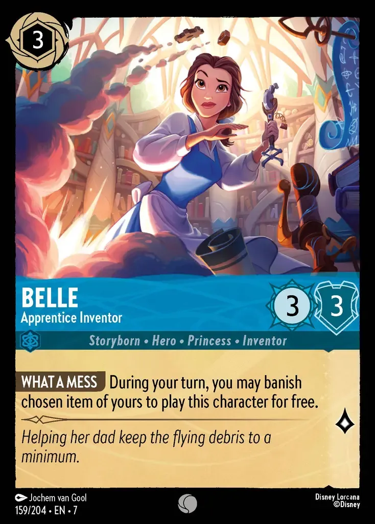 Belle - Apprentice Inventor · Archazia's Island 159/206