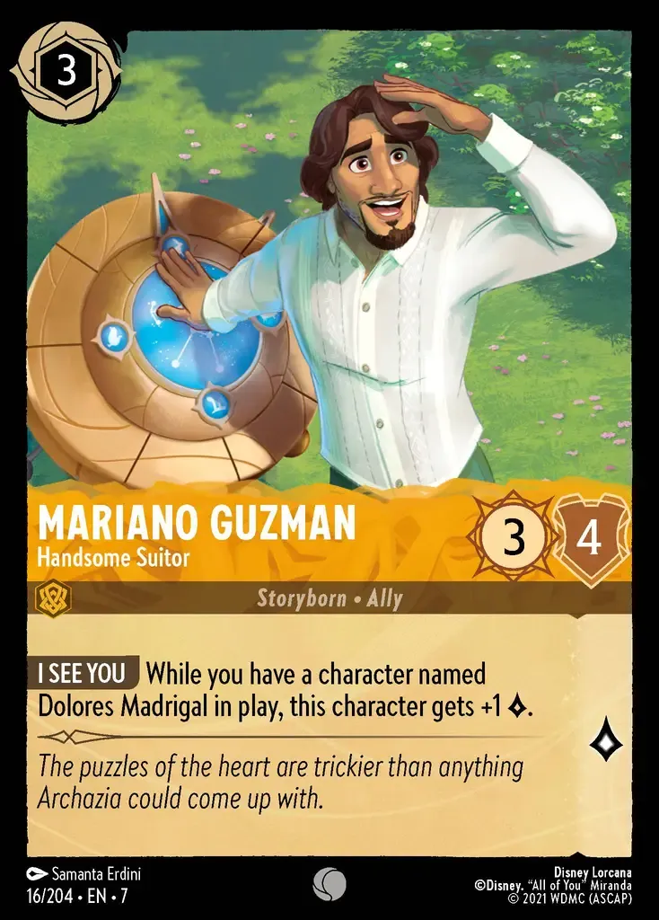 Mariano Guzman - Handsome Suitor · Archazia's Island 16/206